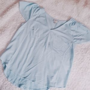Spring Butterfly Short Sleeves Blouse